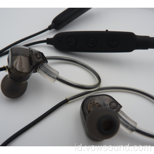 Bluetooth Earbud Nirkabel Headphone Bass in-Ear Neckband